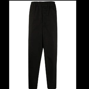 Comme Des Garçons Shirt Tapered Elastic-waistband trousers